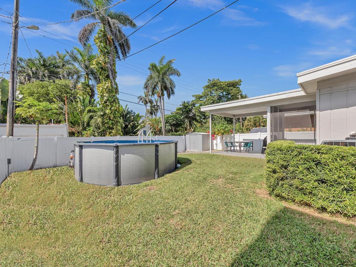 Supervilla - 3Br/2Ba - Pool - Walk To Beach Hollywood Eksteriør billede